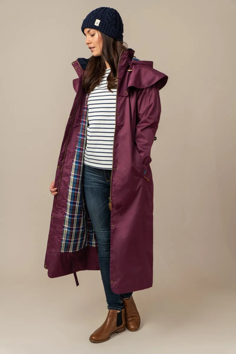 Lighthouse Outback Coat Plum-1